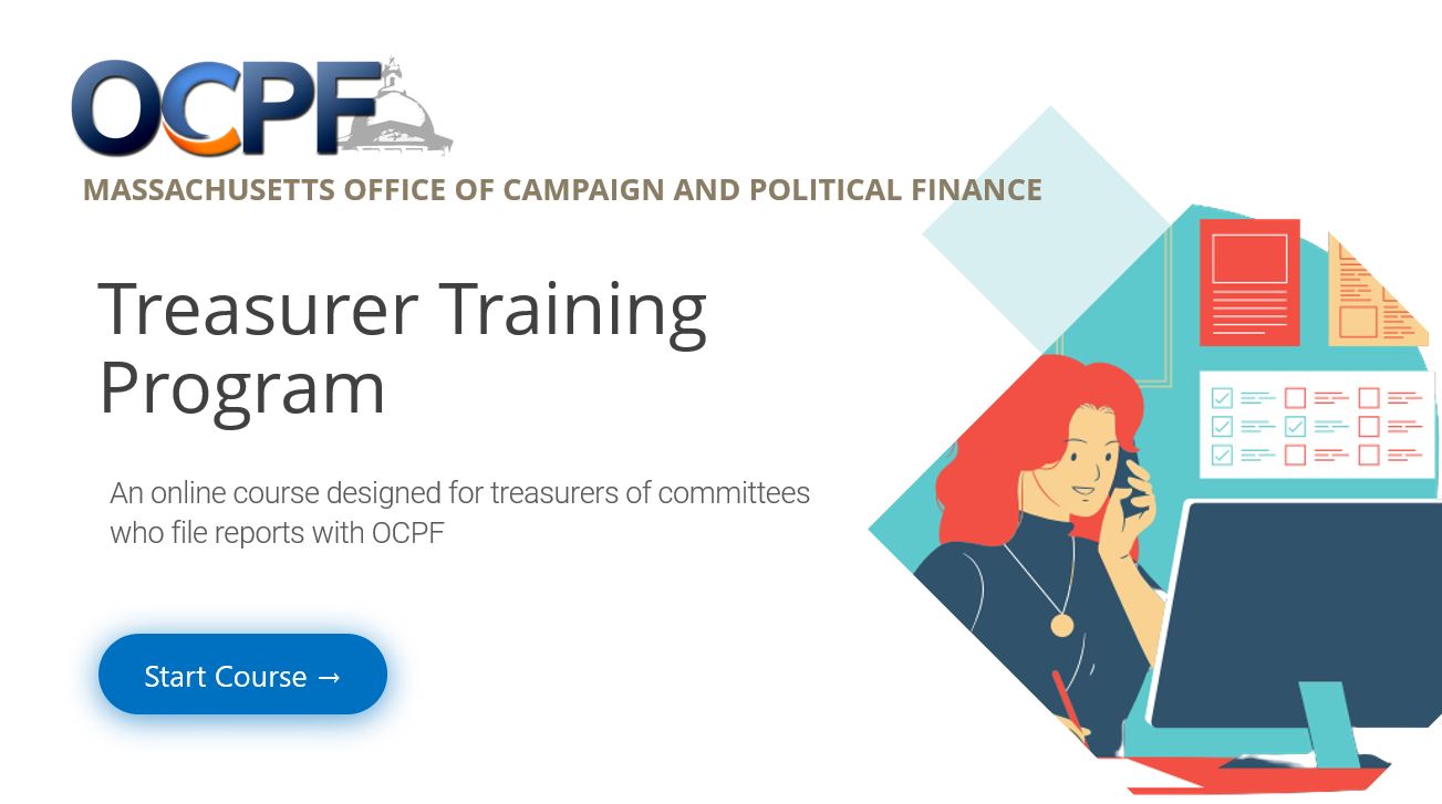 treasurer training for depository candidates